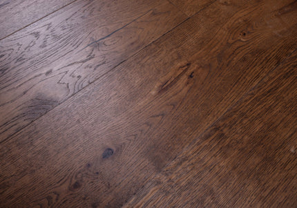 Black Pearl Brushed Engineered Wood Flooring | Pukka Flooring