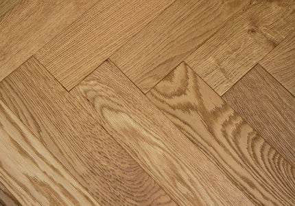 Unfinished Oak Parquet Engineered Flooring | Pukka Flooring