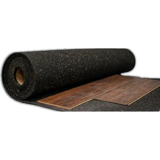 Rubber High-Density Underlay 6mm x 1000mm x 6500mm - Premium Sound Absorption and Floor Support | Pukka Flooring