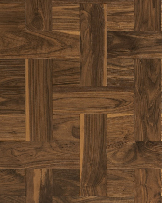 Premium Walnut Basket Weaves Parquet | Pukka Flooring