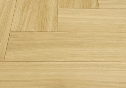 Unfinished Oak Wide Parquet Engineered Flooring | Pukka Flooring