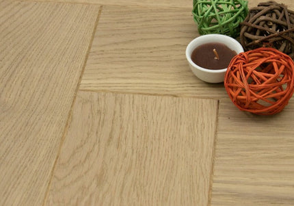 Natural Mid Herringbone Engineered Wood Flooring T&G | Pukka Flooring