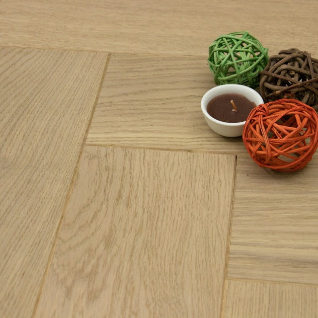 Natural Mid Herringbone Engineered Wood Flooring T&G | Pukka Flooring