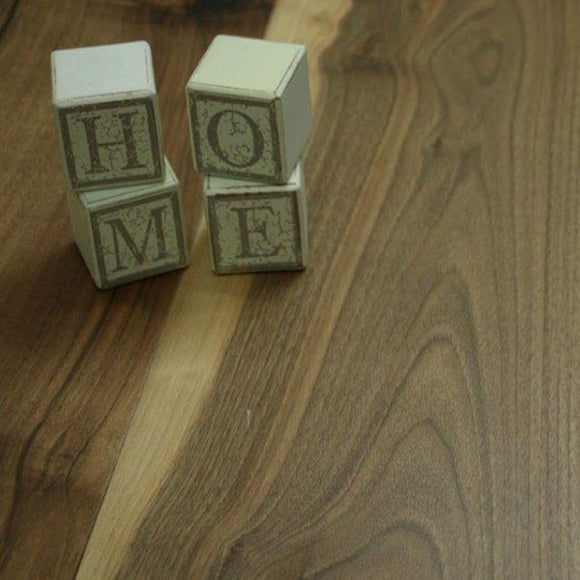 Unfinished Walnut Rustic Wide Plank Engineered Flooring | Pukka Flooring