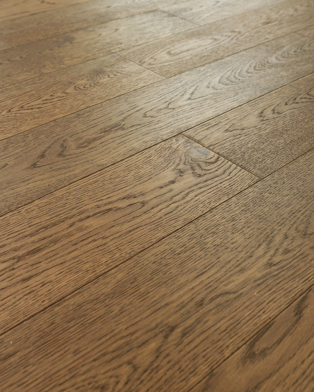 Smoked 3D Brushed Plank Engineered Wood Flooring | Pukka Flooring