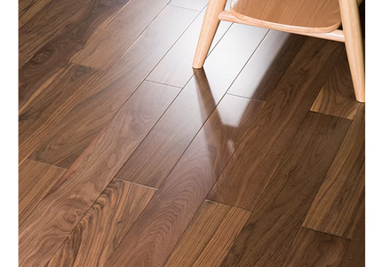 Natural Unfinished Engineered Walnut Flooring Premium Plank 15/4×190×1900 T&G Prime Grade