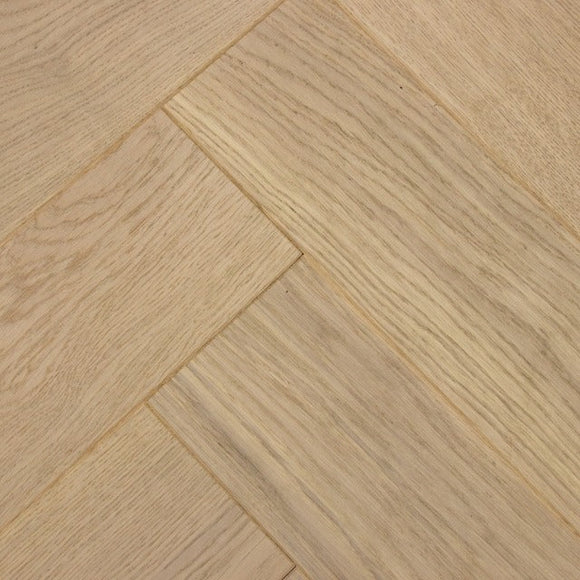 Natural Mid Herringbone Engineered Wood Flooring T&G | Pukka Flooring