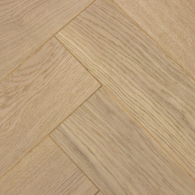 Natural Mid Herringbone Engineered Wood Flooring T&G | Pukka Flooring