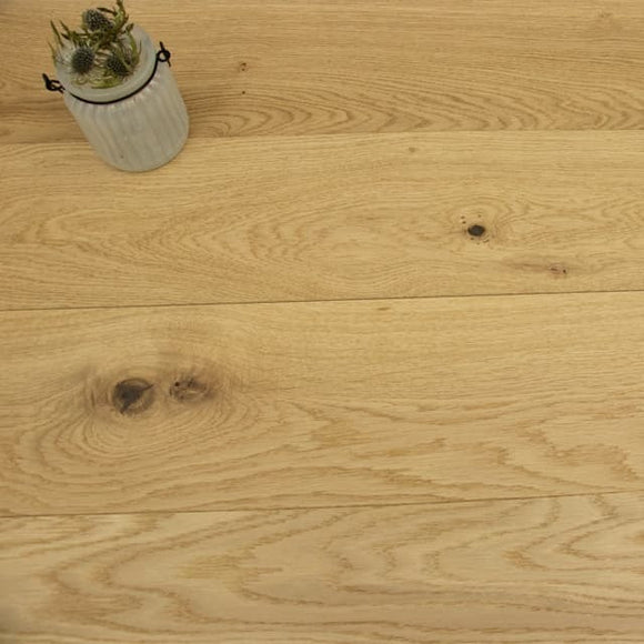 Raw Oak Brushed UV Lacquered Oak Flooring | Pukka Flooring