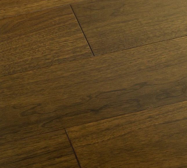 Unfinished Walnut Wide Plank Engineered Flooring | Pukka Flooring