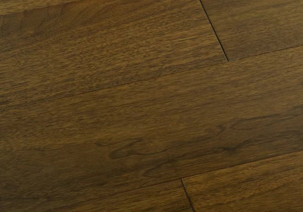 Unfinished Walnut Wide Plank Engineered Flooring | Pukka Flooring