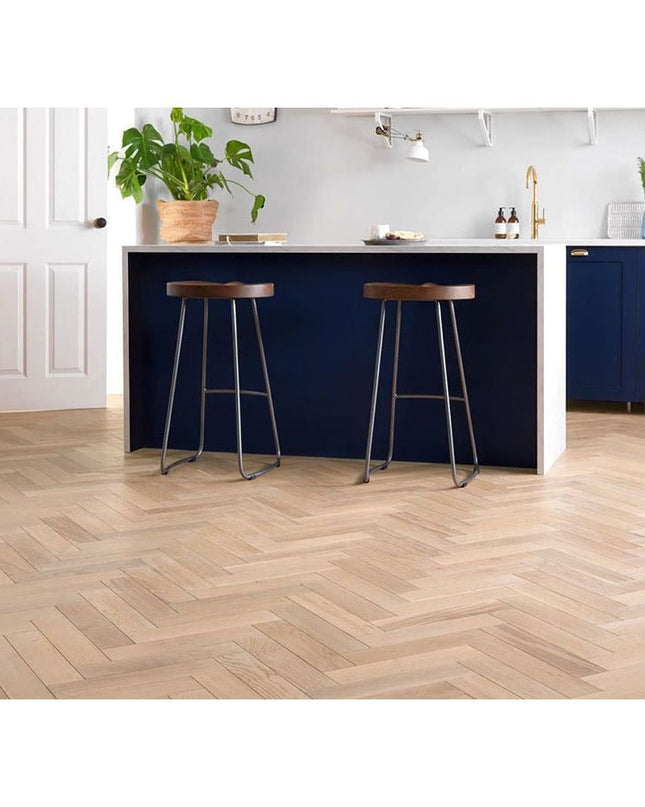 Unfinished Oak Parquet Engineered Flooring | Pukka Flooring
