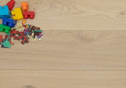 Wide Bracken Oak Brushed UV Oiled T&G Flooring 16/6 220 2200  |Pukka Flooring