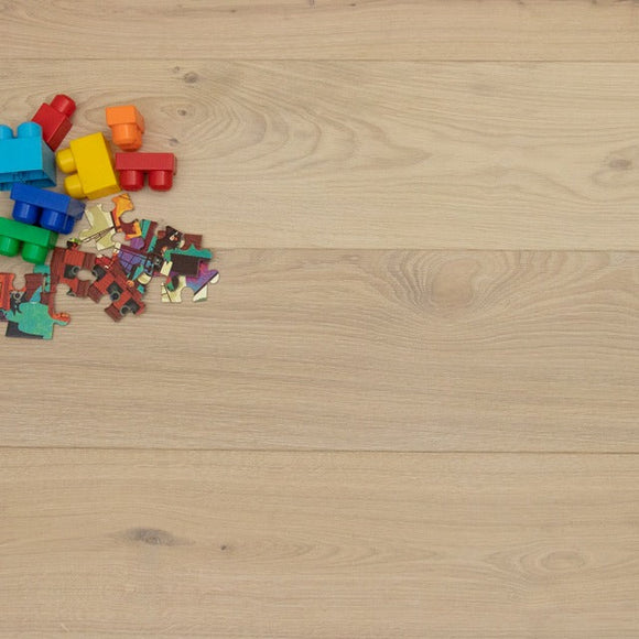 Wide Bracken Oak Brushed UV Oiled T&G Flooring 16/6 220 2200  |Pukka Flooring
