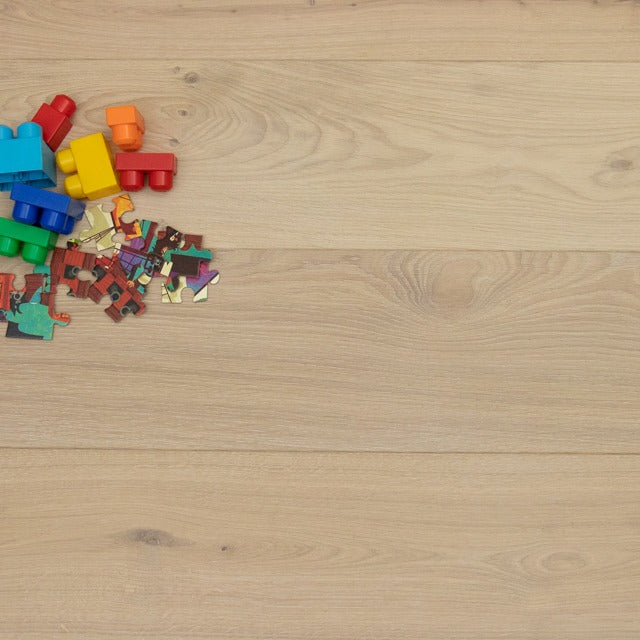 Wide Bracken Oak Brushed UV Oiled T&G Flooring 16/6 220 2200  |Pukka Flooring