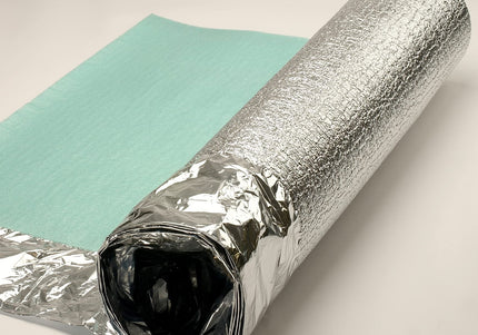 3mm Silver Underlay 15m² Roll | Pukka Flooring