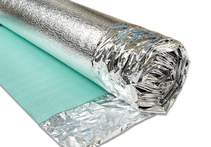3mm Silver Underlay 15m² Roll | Pukka Flooring