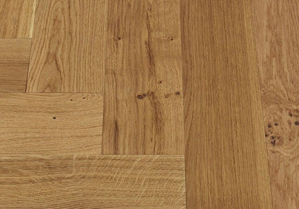 Natural Mid Herringbone Engineered Wood Flooring | Pukka Flooring