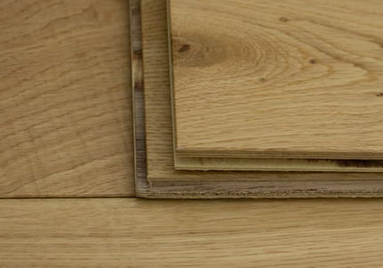Raw Oak UV Lacquered T&G Oak Flooring 14/3 190 1860  |Pukka Flooring