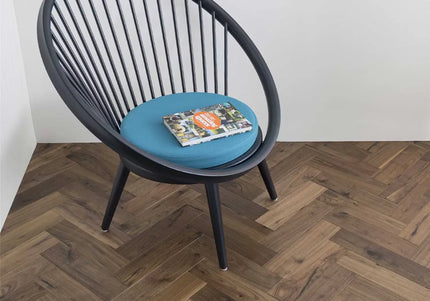 Brushed Unfinished Walnut Plank Engineered Flooring | Pukka Flooring