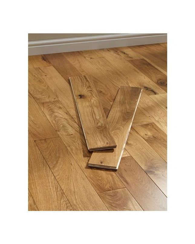 Natural UV Lacquered Plank Engineered Wood Flooring | Pukka Flooring