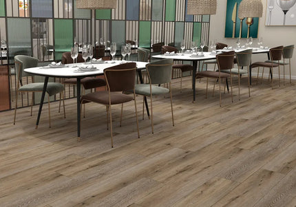 Pukka Flooring Aquacore ProFlex Plank – 14mm Engineered Oak – Washed & Smoked Oak Brushed & UV Oiled