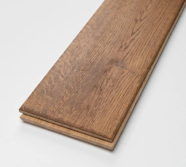 Golden Hands craped Solid Oak Planks | Pukka Flooring