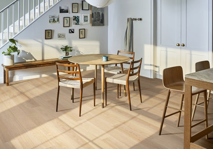 Pukka Flooring Engineered Oak Flooring – 14 x 180mm Long European Engineered Ash – Brown Ash Brushed & Satin Lacquered