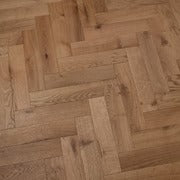 Brushed UV Oiled Engineered Herringbone Flooring | Pukka Flooring