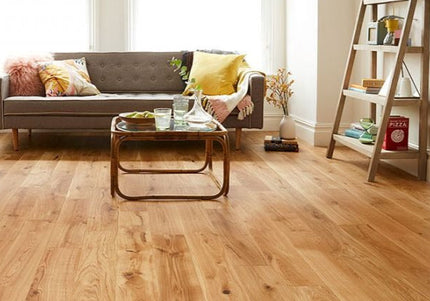 Smoked Natural Brushed UV Oiled Engineered Oak Flooring | Pukka Flooring