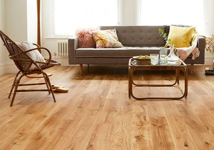 Natural Brushed Oiled Engineered Oak Flooring | Pukka Flooring