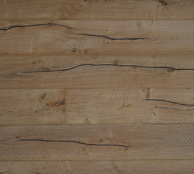 Engineered 15mm x 220mm Distressed Unfinished Flooring | Pukka Flooring