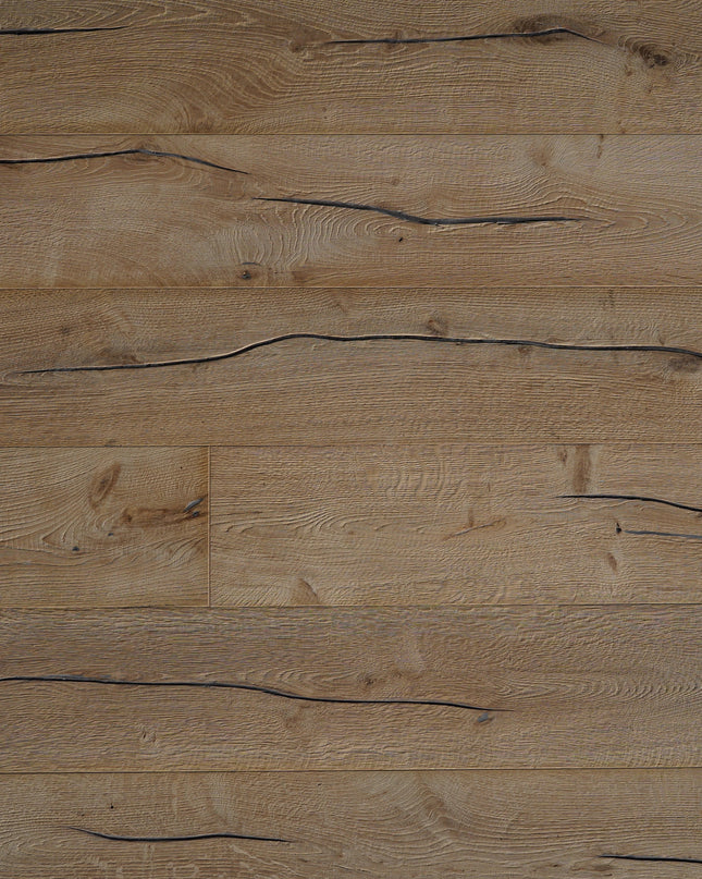 Engineered 15mm x 220mm Distressed Unfinished Flooring | Pukka Flooring