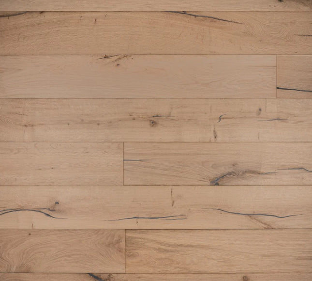 Antique Distressed Unfinished Engineered Oak Flooring | Pukka Flooring