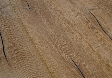 Engineered 15mm x 220mm Distressed Unfinished Flooring | Pukka Flooring