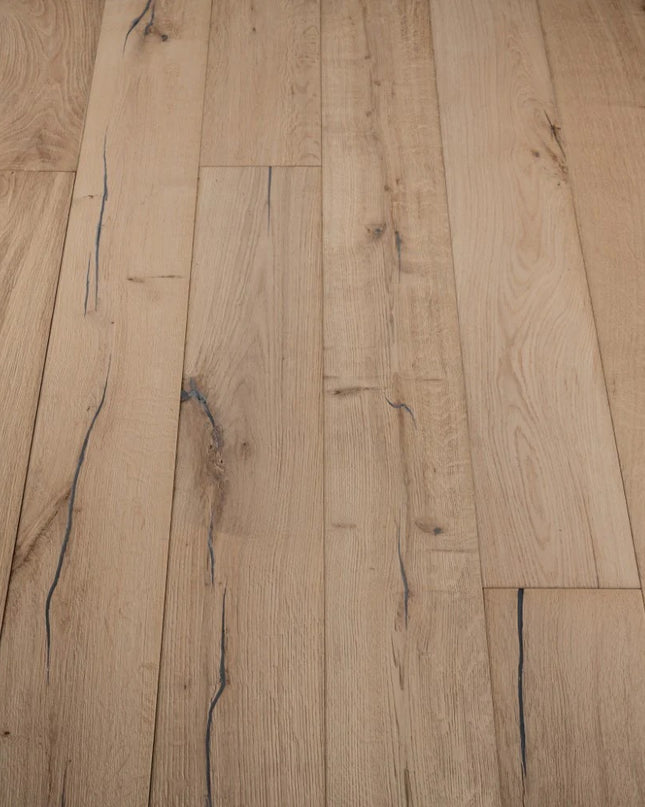 Antique Distressed Unfinished Engineered Oak Flooring | Pukka Flooring