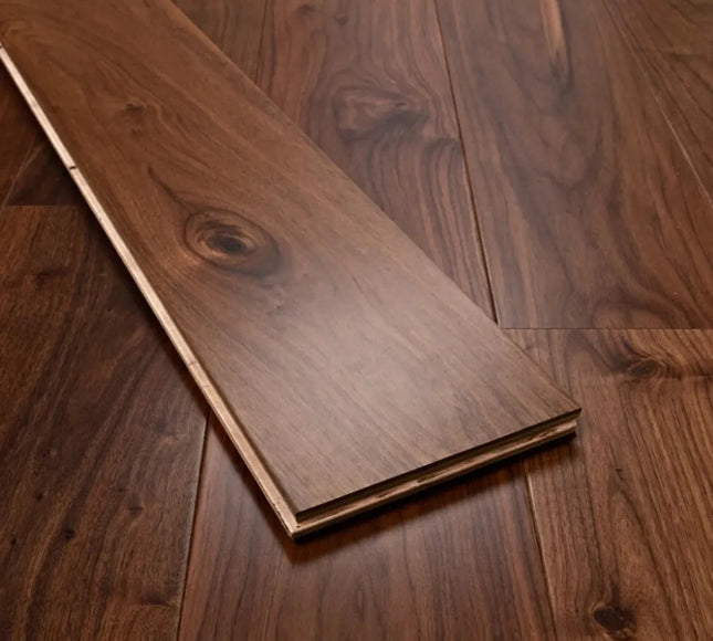 Walnut Natural UV Oiled Engineered Wood Flooring (14/3mm x 190 x 1900mm)