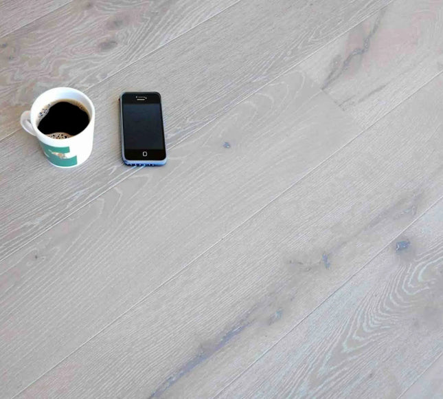 Pukka Flooring White Washed Brushed UV Oiled T&G Oak Flooring 15/3 190 1860