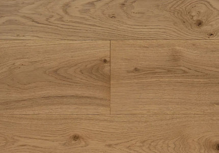 Pukka Flooring Engineered Oak Flooring – 12 x 190mm Click Engineered Oak – Natural Oak Brushed & Matt Lacquered