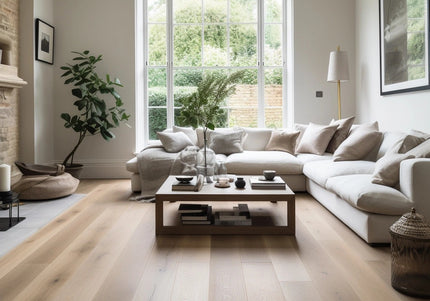 Pukka Flooring Engineered Oak Flooring – 20 x 240mm Engineered Oak – Natural Oak Brushed & UV Oiled
