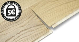 Pukka Flooring Engineered Hardwood – Planked White Oak Brushed & Matt Lacquered 14 x 155mm Long European Engineered Oak 4V Bevel, 2200mm