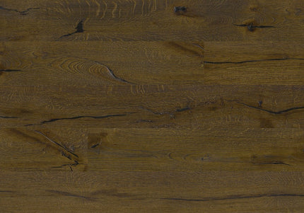 Pukka Flooring Engineered Oak Flooring – 20 x 190mm Vintage Engineered Oak – Whiskey Barrel Brushed & Hard Wax Oiled