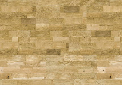 Pukka Flooring European 4-Strip Engineered Oak – 14 x 207mm Multi-Strip European Engineered Oak – Natural Oak Lacquered 4-Strip Sq Edge