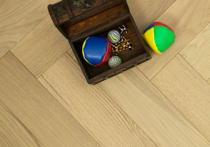 UV Lacquered Engineered Oak Herringbone Flooring | Pukka Flooring