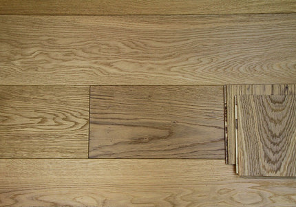 Smoked 3D Brushed XL Plank Engineered Wood Flooring | Pukka Flooring