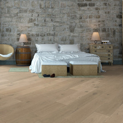 Pukka Flooring Engineered Oak Flooring – 20 x 240mm Engineered Oak – Natural Oak Brushed & Unfinished