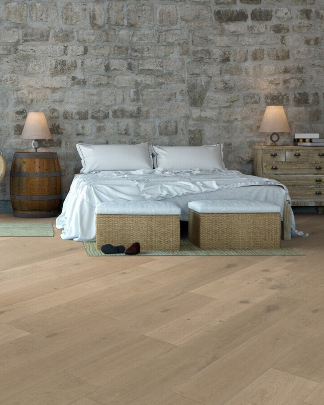 Pukka Flooring Engineered Oak Flooring – 20 x 240mm Engineered Oak – Natural Oak Brushed & Unfinished