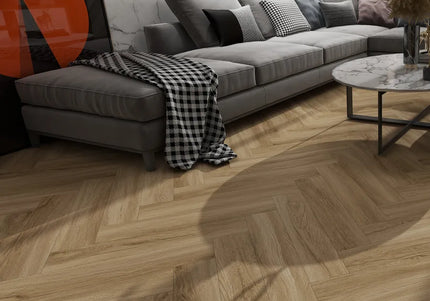 Pukka Flooring Aquacore ProFlex Herringbone – English Oak Luxury Vinyl Tile