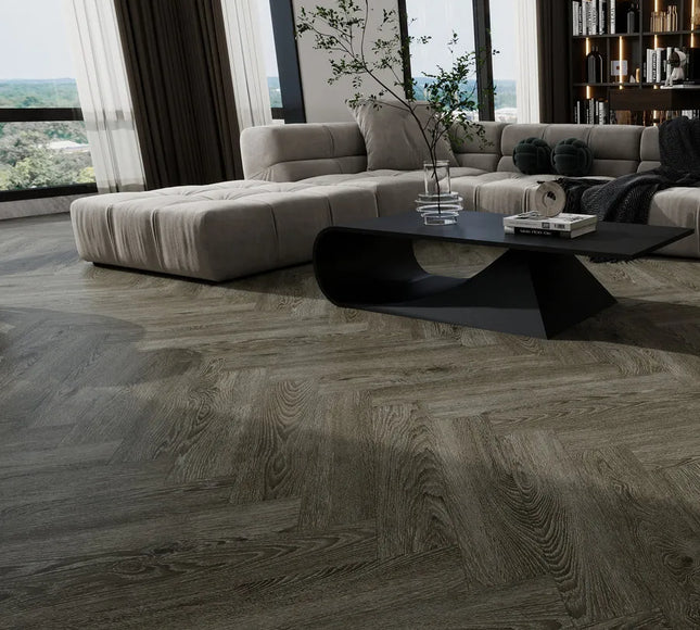 Pukka Flooring Aquacore ProFlex Herringbone – Nimbus Oak Luxury Vinyl Tile