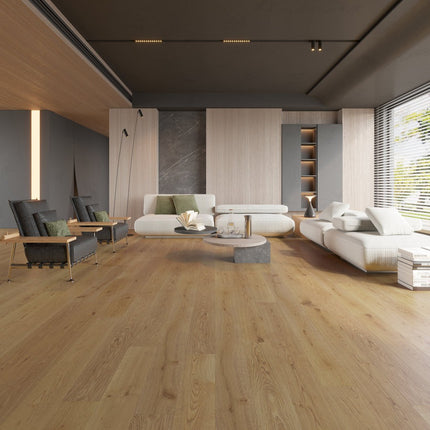 Pukka Flooring Engineered Oak Flooring – 20 x 191mm Engineered Oak – Natural Oak Brushed & UV Oiled